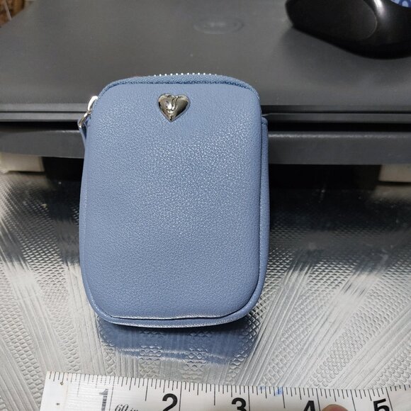 Juicy Couture Mini Heart Clip On Bag Coin Purse Mini Wallet Bag Charm 2 colors - Picture 1 of 10